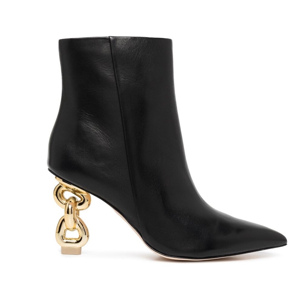 Cult Gaia Zelma chain heel boots - Size 38 Brand New with Dust Bag